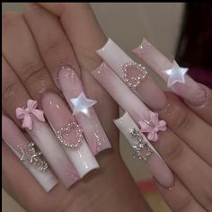 Brand New Handmade Comes With Instructions And Pro Nail Tips For Long Lasting Nails And Recommendations From Me :) ***All Orders Are Made To Order So Please Allow 7-10 Days Before Shipping*** Fake Nail Tips, China Nails, Nagel Tips, Nails Set, Really Cute Nails, Nail Supplies, New Nail Art, Fake Nail, Nail Forms