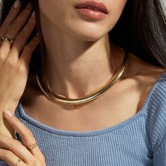 We’re forever fans of solid gold — it’s the perfect material for crafting our collection of timeless, everyday jewelry . We focus on creating a range of staples made from materials of the very highest quality - namely 100% solid gold that won't tarnish or flake. And, because it’s our goal to always be fair with our pricing, we offer the best value for these never-take-off styles. 10K Solid yellow gold Necklace width: 11.75mm Necklace length: 18" Trigger clasp closure Please note that piece is ma