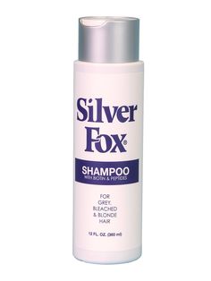 PRICES MAY VARY. turns gray and silver hair from brassy to beautiful the patented and time-tested formula helps maintain the natural beauty of your grey, white and silver hair purple shampoo removes undesirable yellow or brassy tones Silver Fox Shampoo turns gray and silver hair from brassy to beautiful. It also gently cleans to bring back softness and shine. Enriched with Panthenol, Elastin and Biotin, this sophisticated formula protects hair from yellowing and brassiness, creating a renewed si Gray And Silver Hair, Purple Shampoo, Silver Fox, Silver Hair, Hair Care Shampoo, Bring Back, Protective Hairstyles, Purple Hair, Shampoo And Conditioner