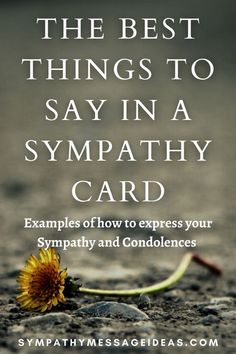 the best things to say in a sympathy card examples of how to express your sympathy and condo