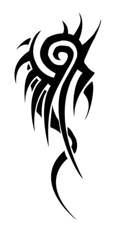 Elven Tattoo, Molecule Tattoo, Tattoo Posters, Airbrush Tattoo, Dragon Tail, Maori Tattoo, Hip Tattoo, Trendy Tattoos, Tattoo Stencils