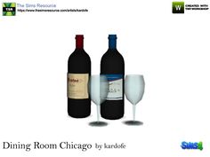 two bottles of wine and a glass are shown in this ad for the new york times