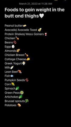 Foods To Help Build Glutes, Tips To Gain Weight, Weight Gain Plan, Weight Gain Journey, Weight Gain Workout, Weight Gain Diet, Summer Body Workout Plan