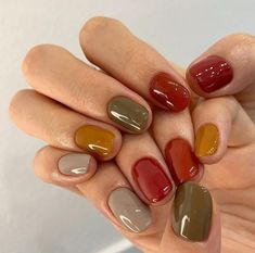 Cute Nails For Fall, Smink Inspiration, Minimal Nails, Her Nails, Fall Nail, Dream Nails, Funky Nails, Pretty Acrylic Nails, Fall Nail Designs