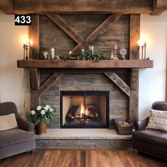 Please do not purchase a Mantel without first filling out the Quote Form and receiving a quote from us. Quote Form: https://form.jotform.com/240524957086059 Embrace the Architectural Grace: Mantels with Wood Beam Legs by Anthony Shields & Sons Inc. Immerse yourself in the beauty of architectural design and rustic elegance with our Mantels with Wood Beam Legs. Each piece is a testament to the timeless appeal of reclaimed wood, transforming storied beams into the centerpiece of your living space. Wood Beam Fireplace, Beam Fireplace, Reclaimed Wood Beams, Wood Beam, Fireplace Remodel, Home Fireplace, Fireplace Makeover