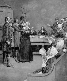 an old black and white drawing of people at a table