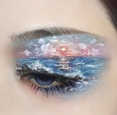 Formal Makeup, Cool Makeup Looks, Ethereal Makeup, Creative Eye, Eye Makeup Art