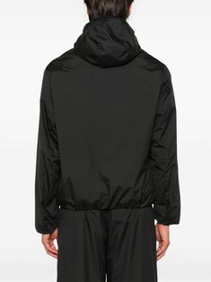 Find Hiking Patrol Windproof Hooded Jacket on Editorialist. black shell lightweight construction windproof classic hood front zip fastening long sleeves elasticated cuffs and hem two front patch pockets fleece lining Hooded Jacket, Hiking, Pouch, Long Sleeves, Luxury Fashion, Long Sleeve, Black