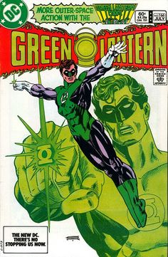 the green lantern comic book cover