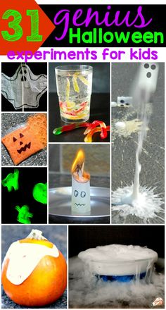 31 genius halloween experiments for kids that are fun and easy to do with the kids