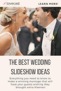 the best wedding slideshow ideas to make a winning marriage that will have your guests wishing