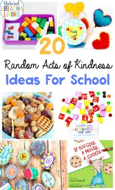 the top 20 random acts of kindness ideas for school