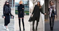 El negro en los outfits es elegante y práctico, especialmente durante el invierno. Aunque no lo creas, este color es el más versátil que vas a encontrar, además de que puedes combinarlo fácilmente para usarlo con prendas básicas y hasta con aquellas que son más especiales e ideales para una situació