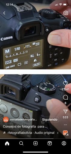 two different views of a camera being used on the same device as seen in another image