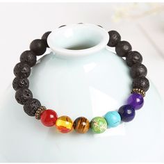 Material: Agate Color: Colorful Smooth Bracelet, Volcanic Rock Colorful Bracelet Fashion Element: Round Style: Europe and America Multicolor 8mm Bead Wristband Gift, Multicolor 8mm Beads Wristband For Gift, Multicolor 8mm Beaded Wristband, Healing Multicolor Stretch Bracelet With 8mm Beads, Multicolor Agate Crystal Bracelet With Round Beads, Casual Rainbow Bracelets With 8mm Beads, Multicolor Agate Bracelets With 8mm Beads, Colorful Bracelet, Volcanic Rock