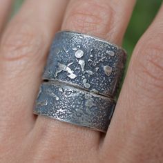 Topography Stacker Rings – Lori Francescutti Rustic Silver Rings With Patina, Stacker Rings, Recycled Silver, Oxidized Sterling Silver, Instagram Shop, Ring Bracelet, Jewelry Projects, Ring Necklace, Gift Necklace