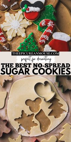 No spread sugar cookies are flavored with real vanilla and keep their shape once they are baked.  Perfect for decorating and sharing for any holiday. No Spread Sugar Cookies, Cut Out Cookie, Lavender Cookies, Royal Icing Sugar, Royal Icing Decorations, Sugar Cookie Dough, Cut Out Cookies, Easy Dessert