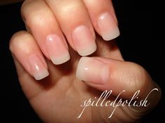 Squoval Acrylic Nails, Natural Looking Acrylic Nails, Clear Gel Nails, Acrylic Nails Natural, Matte Make Up, Ongles Gel French, Clear Nail Designs, Gel Nails Long, Natural Gel Nails