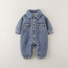 Milano Outfit, Baby Fits, Ootd Ideas, Newborn Outfits, Future Baby, Baby Romper, Denim Blue, Baby Boy Outfits