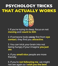 a poster with the words,'psychic tricks that actually works'and an image of a