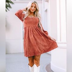 Newxlsienna Cinnamon Sueded Dressnwt Super Soft Sueded Empire Waist Dress Figure Flattering Stretch & Ruching Xl 14/16 Handpicked With Love Boutique Itemnwt #Posh4chemo @2chicboutique Twice Chic Boutique Posh Ambassadors Since 2017 Bundle 2+ Save The Most #Curvystyles #Curvyfashion #Ownyourbeauty #2chic4chemo #Twicechicboutique #Curvystyles #Curvyfashion #Ecofriendlyfashion #Sustainablefashion #Minimalist #Structured #Curvygirlsrock #Loveyourcurves #Fall #Autumn #Dress #Figureflattering Moto Jacket Dress, Beachy Maxi Dress, Plaid Sweater Dress, Sunny Dress, Blue Floral Midi Dress, Hooded Sweatshirt Dress, Split Hem Dress, Tie Dye Maxi Dresses, Flirty Dresses