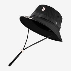 This Angel City FC boonie bucket hat has you covered with a 360-degree brim and a drawcord that cinches down for a stay-put fit when you're celebrating game-winners. Grey Bucket Hat, Grey Jordans, Black Bucket Hat, Flex Fit Hats, Nike Hat, Mens Bucket Hats, Nike Fit, Bucket Hat Black, Black Baseball Cap