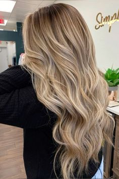 Dirty Blonde Hair With Highlights, Balayage Hair Ideas, Warm Blonde Hair, Soft Shiny Hair, Blonde Hair Transformations, Brunette Hair With Highlights, Dyed Blonde Hair