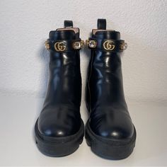 Authentic Gucci Boots Women’s Size: 38.5 Eu/ 8.5 Us Comes With Original Box And Dust Bags. Gucci Boots Women, Gucci Boots, Boots Women, Gucci Shoes, Moto Boots, Original Box, Dust Bag, Gucci, Women Shoes