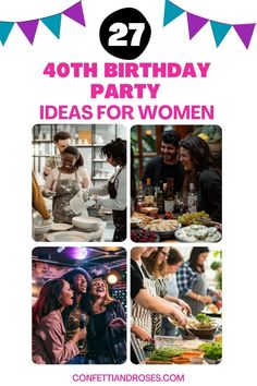 birthday party ideas for women that are easy to make