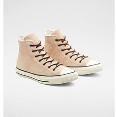 Converse Sherpa Chuck Taylor All Star Light Bisque/Egret/Black  566564C. Womens High Top Shoes, High Top Shoe, Streetwear Shoes, Star Light, High Top Sneaker, Chuck Taylor All Star, Converse Chuck Taylor High Top Sneaker, Converse High Top Sneaker, Chuck Taylor