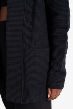 Wrap yourself in comfort and style with our luxurious cardigan. Crafted with a soft and cozy fabric, this cardigan is designed to keep you warm and effortlessly chic. 74% COTTON, 26% POLYESTER Cozy Fabric, Black Cardigan, Black Color, Ottoman, Fabric, Black