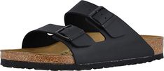 Birkenstock Arizona - Birko-Flor™ Classic Outdoor Sandals With Cushioned Footbed, Classic Black Footbed Sandals With Leather Footbed, Classic Outdoor Synthetic Sandals, Classic Sandals With Leather Footbed For Outdoor, Classic Slip-on Outdoor Sandals, Classic Open Toe Sandals For Outdoor, Birkenstock Men, Shower Shoes, Birkenstock Milano