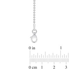 Mix it up to create your own fashion rules when you layer this silver bead chain necklace with other styles. Crafted in sterling silver This chain glistens with 1.5mm polished beads. Adds dainty little detail to your layered look This 20.0-inch necklace secures with a lobster claw clasp. White Gold Ball Chain Necklace Gift, Sterling Silver Jewelry With Ball Chain In White Gold, Sterling Silver White Gold Ball Chain Jewelry, Sterling Silver Jewelry With White Gold Ball Chain, White Gold Ball Chain Necklace As Gift, Silver Chain Necklace With Lobster Clasp And Round Beads, Silver Satellite Chain Necklace With Round Pendant, Silver Jewelry With Round Pendant And Ball Chain, Minimalist White Gold Satellite Chain Necklace