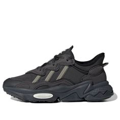 Kids adidas originals Ozweego J Black/Grey Marathon Running Shoes/Sneakers Adidas Ozweego Black, Ozweego Adidas, Adidas Originals Ozweego, Adidas Ozweego, Marathon Running Shoes, Marathon Running, Running Shoes Sneakers, Low Top Sneakers, Nike Huarache