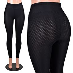 Handmade after you order: please check shipping time before you buy! These high-waisted leggings are made out of sheer stretchy black mesh net fabric. The fabric has the appearance of thick wide net fishnet layered over mesh, and it has a slight texture. The leggings have a similar appearance to sheer tights, but they are more durable and comfortable. ♦LENGTH: Choose between four inseam options: 26, 28, 30, or 32 inches. The mannequin is wearing a size medium with a 28" inseam.  ♦FABRIC TYPE: Nylon/spandex  ♦FEATURES: 3" wide waistband with thin elastic around the top, 3/4" wide black band around the ankle  ♦WASHING INSTRUCTIONS: turn inside out, hand wash cold or machine wash cold in a mesh garment bag, hang dry ♦SIZE INFO: Find the size chart in the item images. If you are between sizes, Net Leggings, Mesh Netting, Sheer Tights, Net Fabric, Wide Waistband, Black Mesh, Outfits With Leggings, High Waisted Leggings, Women's Leggings