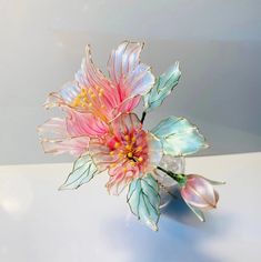 This is a handmade hairpin with peony  as the main theme, made of resin,pearls material. Each hairpin is unique, ensuring that each piece has high quality and exquisite details. This hairpin can be used not only for special occasions, but also for daily wear, allowing you to showcase your unique charm. Size:flower is 100mm and total 150mm. Notice: There may be differences in color due to different monitors. Since it's  100% handmade customized product, we do not accept returns or exchanges. If any damage occurs during transportation, please take a photo of the damaged goods and send it to the me. I will remake and resend it for free. I accept customization and color changes. Please contact me before placing your order to note the color you want or send me a picture of the style you want to Hanfu Art, Japanese Kanzashi, Hanfu Hair, Handmade Hairpin, Anime Accessories, Wedding Hair Pins, Hair Sticks, Wire Art, Unique Charms