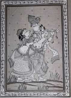 Radha Krishna Pattachitra Painting, Odisha Pattachitra, Patachitra Paintings, Radhakrishna Painting, Pattachitra Paintings, Shri Rama, Pattachitra Art