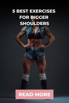 5 Best Exercises For Bigger Shoulders Busy Mom Workout, Build Muscle Fast