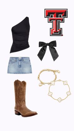 Tech Outfit, M&m Game, Outfit Inso, Country Style Outfits, Game Day Outfit, Texas Tech