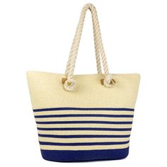 PAPER STRAW BAG Size: One Size.  Color: Blue.  Gender: female.  Age Group: adult. Blue Bucket Bag For Beach, Blue Bucket Bag For The Beach, Blue Bucket Shoulder Bag For Beach, Nautical Tote Beach Bag, Blue Bucket Beach Bag, Blue Bucket Shoulder Bag For The Beach, Nautical Beach Tote Bag, Blue Beach Shoulder Bag For Shopping, Summer Beach Bag In Blue