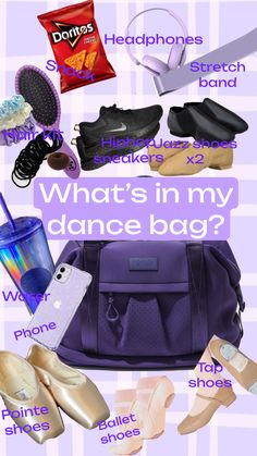 what's in my dance bag?