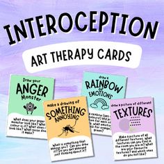 Interoception Art Therapy Cards is an art therapy card deck of 18 different activities that can be used for feeling identification and exploration. These activities are no prep and only require paper and pencils. Interoception is an important skill for overall body awareness and is a foundational skill for emotional regulation. This resource is perfect for intake sessions, individual sessions, and group counselling or even as a morning meeting activity or brain break. Art Therapy?Using an art th Odd Therapy Activities, Group Art Therapy Activities, Teen Therapy Activities, Counselling Activities, Cbt Model, Therapist Office Design, Therapeutic Art Activities, Work Exercises, Calm Corner