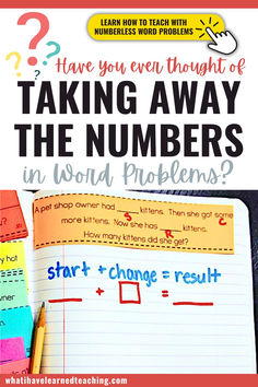 Struggling with Word Problems? Try these Word Problem Interventions designed for 1st and 2nd Grade Math! From addition and subtraction worksheets to teaching strategies, these resources will boost your students’ problem-solving skills. Perfect for math coaching in elementary classrooms! Addition and subtraction word problems, Addition And Subtraction Worksheets 2Nd, Mixed Word Problems 3Rd Grade, Addition And Subtraction Practice