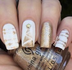 30+ Swoon-Worthy Christmas Nails You Just Cannot Miss! Super Nails, Ideas Nails, Trendy Nail Design, Nail Designs Glitter, Christmas Nail Designs