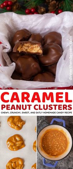 caramel peanut butters are the perfect treat for christmas