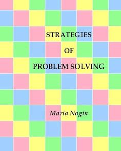 a book cover with the title's image in green and pink squares on it