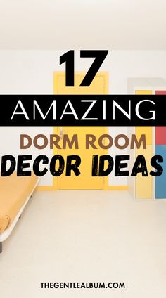 Looking for dorm room ideas? Look no further! This post shows you 17+ dorm room, dorm room wall decor, dorm room ideas for girls, dorm room ideas for guys, dorm room essentials, dorm room inspiration, door room aesthetics, dorm room designs, dorm room interior, easy dorm room ideas, budget dorm room ideas, and more! Girls Dorm Room Ideas, Dorm Room Interior, Budget Dorm Room, Room Ideas For Guys, Dorm Room Ideas For Guys, Wall Decor Dorm Room, Diy Dorm Room