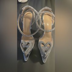 Gorgeous Size 36 Mach&Machs Heels. Never Been Worn. Comes With Dust Bag. Just Purchased On 12/15/23. Runs True To Size. Perfect For Valentines Day. Price Not Negotiable. No Returns. Designer Pointed Toe Wedding Shoes For Party, Designer Wedding Shoes With Pointed Toe, Crystal Heels, Shoes Brand, Shoe Brands, Shoes Women Heels, Dust Bag, Shoes Heels, Valentines Day