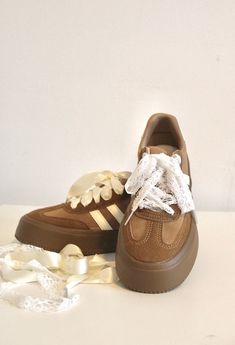 Discover elegance with our white lace shoeties, designed to add a touch of charm to any footwear. Shoe Lace Bead Words, High-top Lace-up Shoes With White Sole, Beige Lace-up Sneakers, Beige Lace-up Sneakers With Elastic Laces, Vintage Sneakers With Laces And White Sole, White Sneakers With Lacing And Round Toe, White Round Toe Sneakers With Lacing, White Sneakers With Round Toe And Lacing, Vintage Beige Lace-up Sneakers