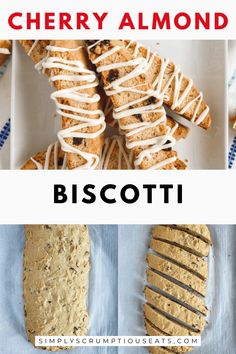 Cherry Almond Biscotti. Cherry Almond Biscotti, Entertaining Desserts, Cherry Cookies, Almond Biscotti, Biscotti Recipe, Coffee Cookies, Tea Cookies, Elegant Desserts, Cherry Almond